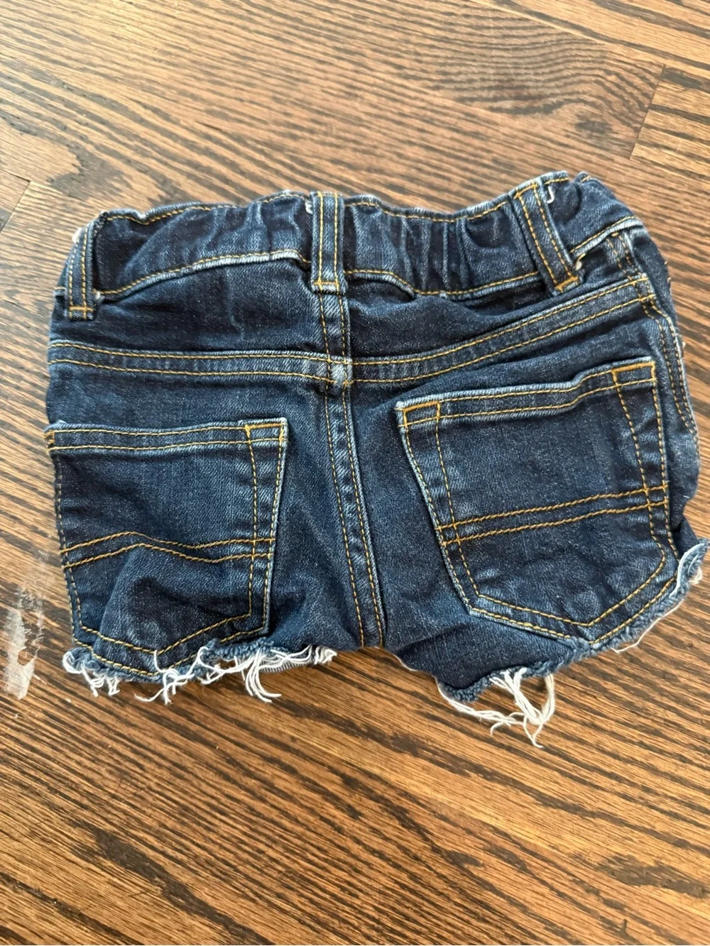 OshKosh B'gosh Dark Blue Distressed Denim Kids Shorts